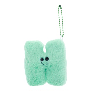 毛绒字母小挂件送朋友小礼物情侣钥匙扣书包挂件小商品MX-81514