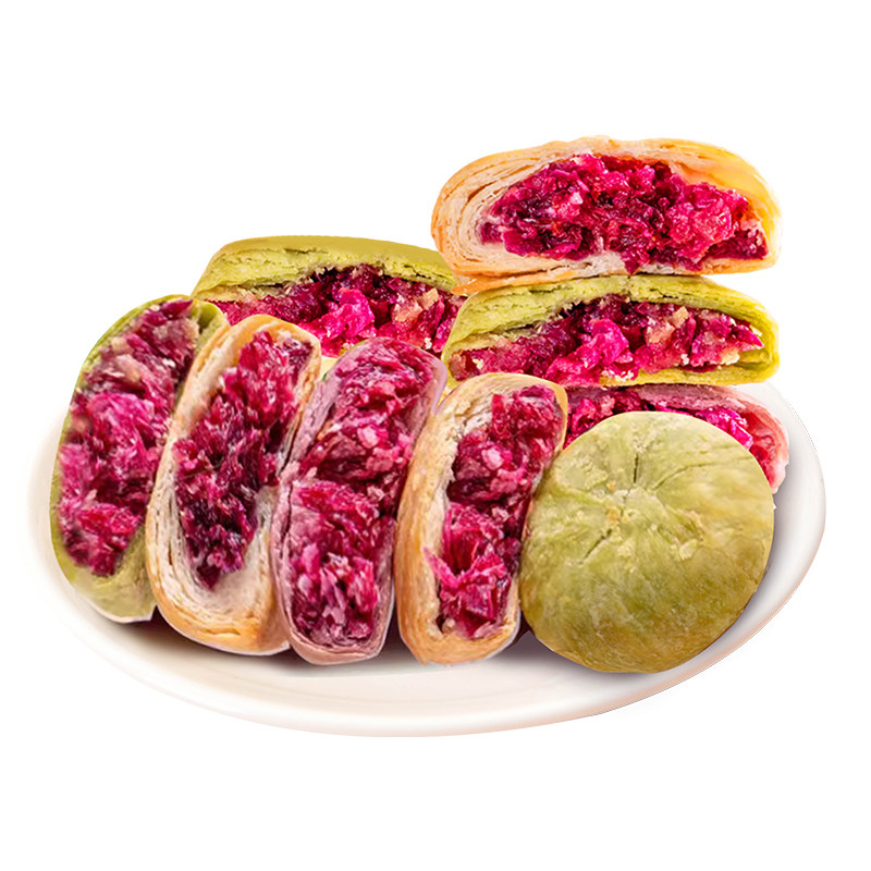 云南产地直发!现烤鲜花饼
