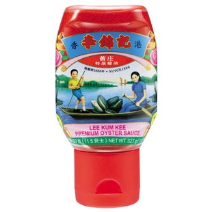 港澳购 港版李锦记特旧庄蚝油 虾酱蚝油 方便煮酱料 塑料瓶327g