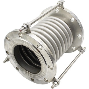 304不锈钢补偿器法兰式波纹膨胀节管道真空金属伸缩节管软管连接