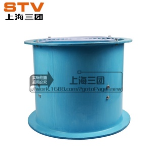 220V 380V 1.5KW管道通风机 工厂批发防爆玻璃钢轴流风机FBT35