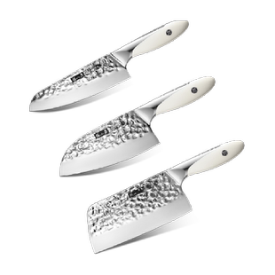 张小泉切片刀小厨刀多用刀霜刃系列锋利耐用不锈钢家用厨房刀具