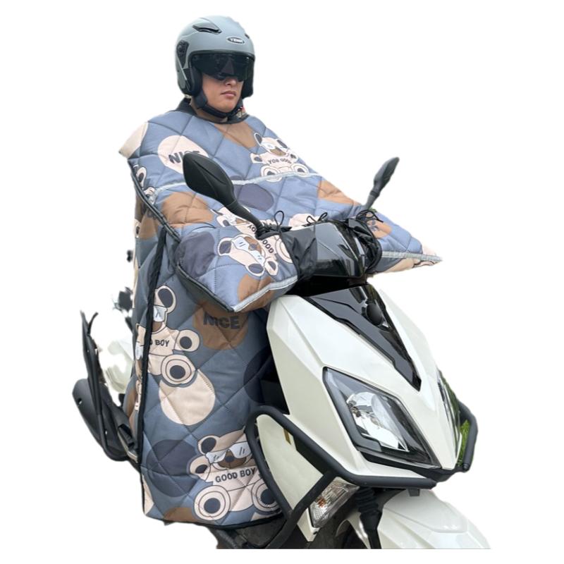 五羊本田用踏板摩托车加绒挡风被