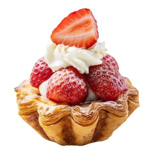 高贝花边蛋挞皮28克42克烘焙半成品冷冻开酥塔皮商用蛋挞皮原料