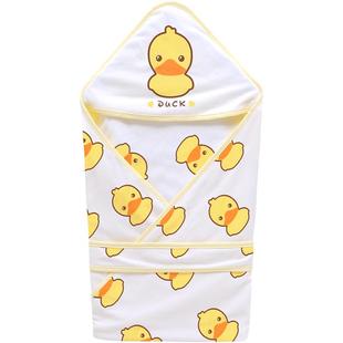 包单婴儿抱被初生纯棉新生儿用品宝宝春秋夏季薄款包巾产房包被冬