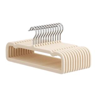 植绒裤架挂裤子专用衣架子防滑无痕家用挂衣裤架学生宿舍用衣服架