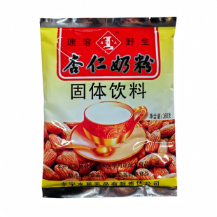 承德特产丰宁水星杏仁奶粉脱苦野生杏仁粉固体饮料速溶奶粉380克