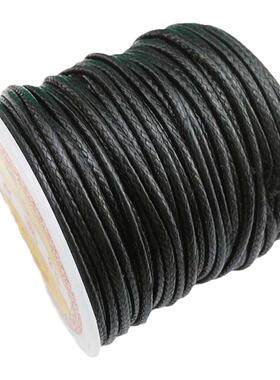 蜡绳20米 1/1.5/2本命红吊坠挂绳项链皮绳红色编织耐磨材料线DiY
