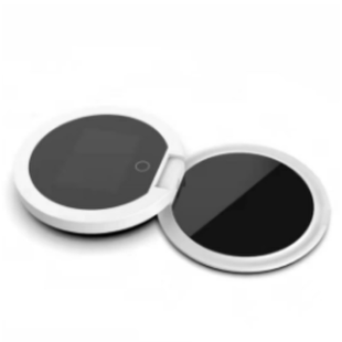 视妆品牌-美容镜 智能UV防晒霜测试镜圆形.方形.红绿白色学生便携