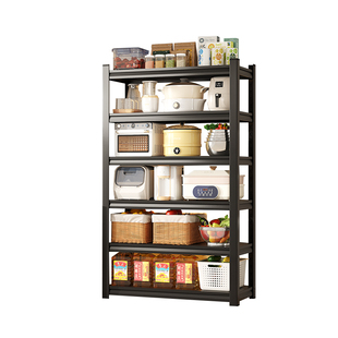 置物架货架多层仓库阳台储藏室收纳架快递超市家用收纳储物铁架子