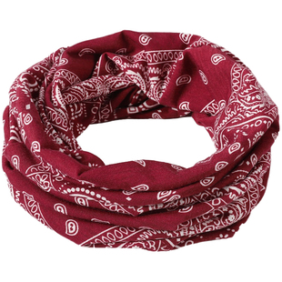 oldschool西海岸嘻哈复古腰果花围脖男潮牌脖套头巾防风沙面罩女