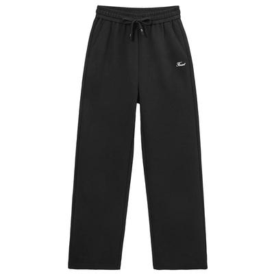 热风2025年春新款女士肌理直筒裤