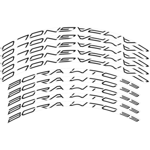 新款BORA WTO 33 DISC公路车轮组贴CP轮组轮毂贴纸炭纤维刀圈贴纸