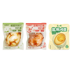 礼金+金币16.6！三口味茶鸡蛋40g*15枚