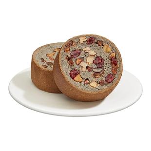 果仁坚果夹心车轮全麦面包粗粮大列巴减主食早餐营养代餐零食小吃