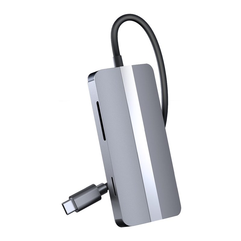 mousmore适用于macbookpro笔记本电脑air13.6扩展坞Typec拓展USB分线转接头雷电4HDMI多接口网线转换器平板