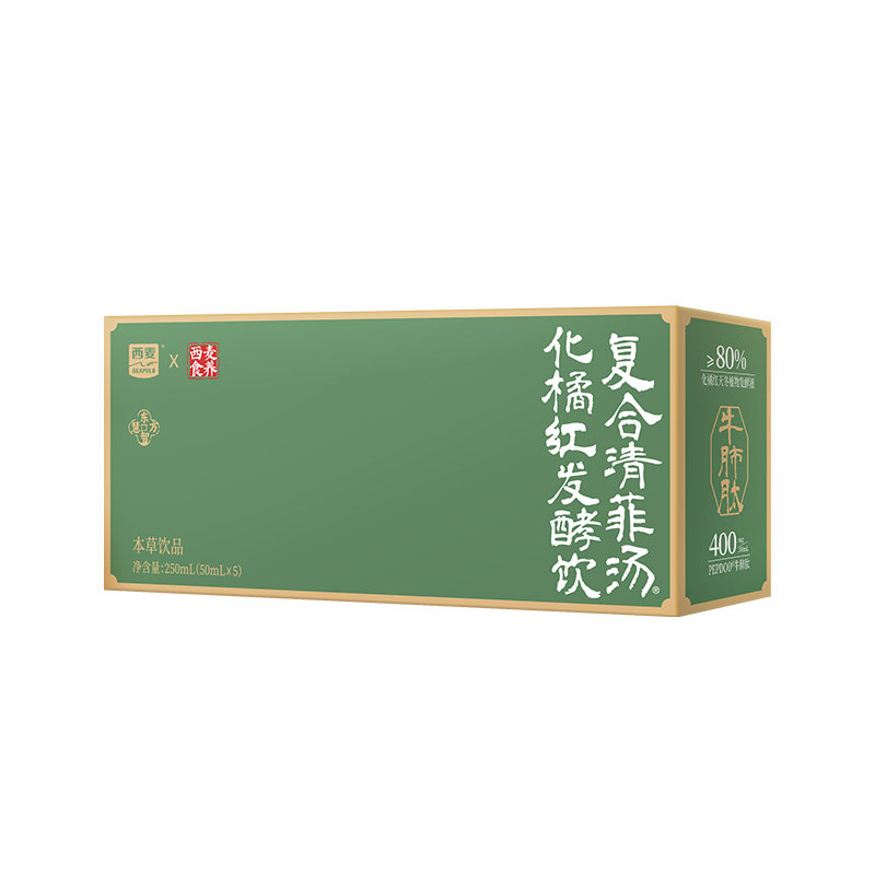 西麦食养化橘红发酵饮