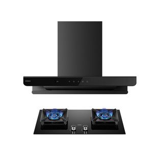 老板双子星E2P抽吸油烟机燃气灶具一套装家用厨房官方旗舰店正品