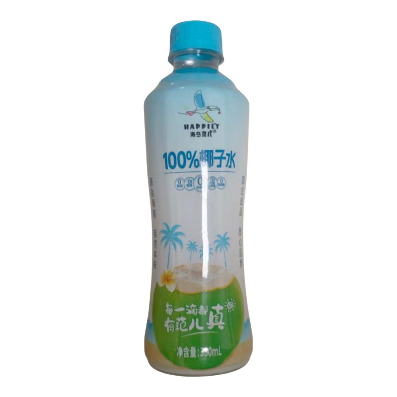 海岛范儿100%椰子水350ml*12瓶中国石油海南昆仑出品兰州邮政快递