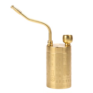 高级水壶烟纯铜过滤烟水壶嘴烟嘴管百福圆筒水烟壶健康水斗壶烟斗