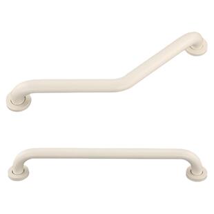 新款奶油白色304不锈钢安全防滑扶手 浴室卫生间老人孕妇淋浴拉杠