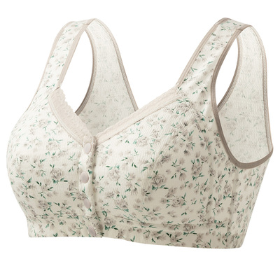 AB内衣无钢圈前开扣文胸