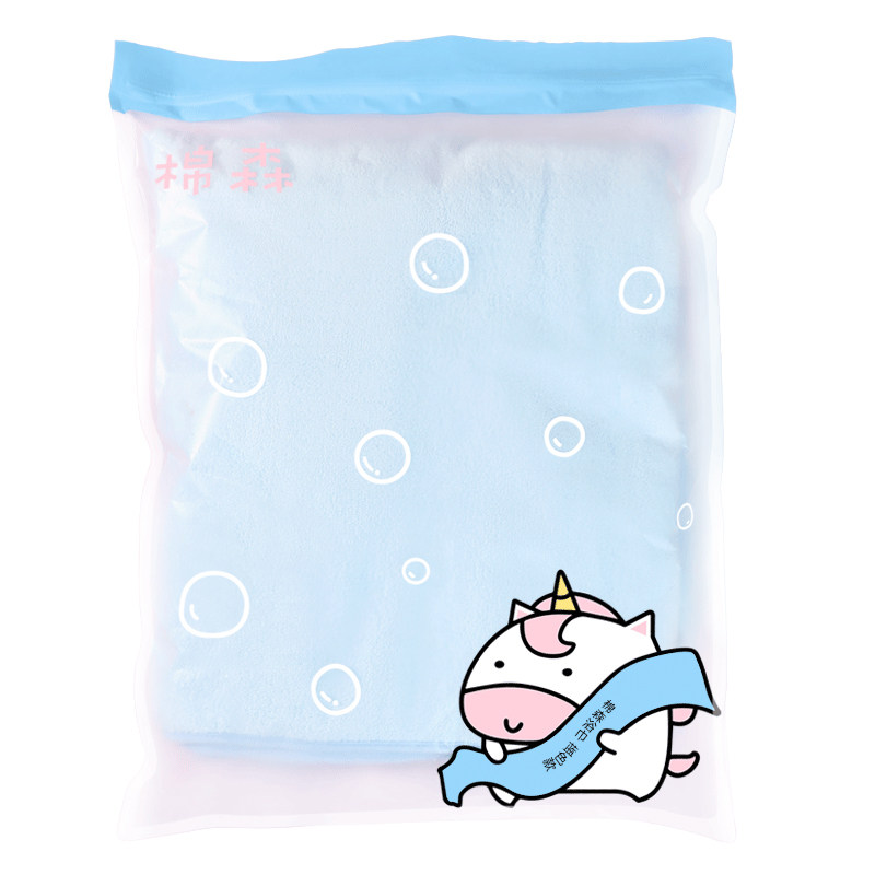 棉森大号浴巾成人 柔软 强吸水加大加厚男女毛巾可爱