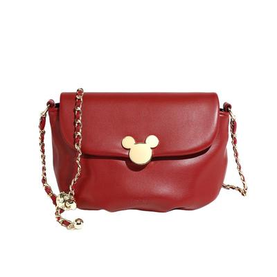 迪士尼单肩斜挎包褶皱云朵包