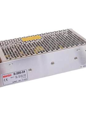 明伟显示屏电源220转5V40A变压器S-200W300W12V24电子屏幕专用60a