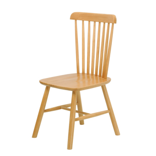 温莎椅北欧实木餐椅家用靠背椅子美式现代简约餐桌饭店咖啡厅椅子