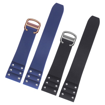 纪爵仕卡地亚山度士硅胶手表带