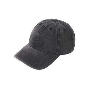 水洗牛仔棒球帽女显脸小复古做旧灰色鸭舌帽子男士大头围2025新款