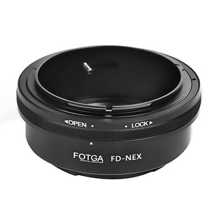适用于佳能FD/EF卡口镜头转接索尼NEX E-MOUNT接口机身手动转接环