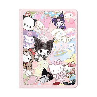 oppopad4pro平板蚕丝纹保护壳女