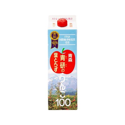 日本原装进口青研苹果汁1000g