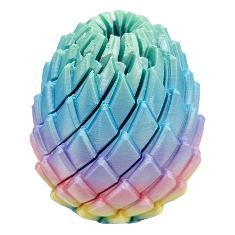 3D打印扭扭蛋解压玩具创意变形球