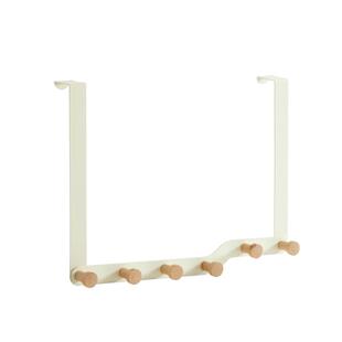 门后挂钩加高加长挂衣架玄关卧室门上免打孔衣服挂架门后挂衣钩