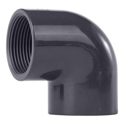 upvc内牙弯头耐酸碱腐蚀深灰16KG