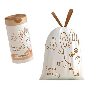 厨房垃圾袋收纳挂袋壁挂式免打孔收纳袋整理抽取神器塑料袋购物袋