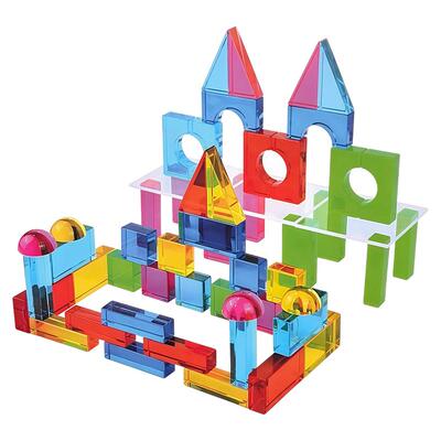 光影治愈立体几何积木