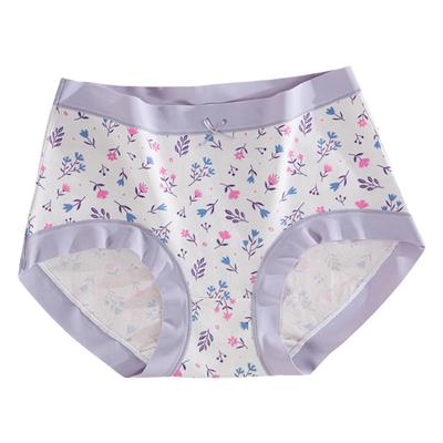 发育期少女学生纯棉不卡裆三角裤