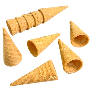 冰淇淋迷你小脆筒120个甜筒脆皮蛋筒蛋糕裱花装饰儿童零食商用