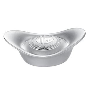 苏州银楼Ag银元宝9999纯银实心银锭50-500克投资足银理财元宝银条