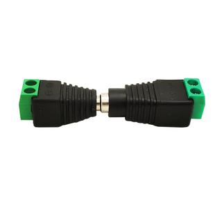 DC电源插头插座连接头直流5.5*2.5mm公头母头19-24v母座圆孔口