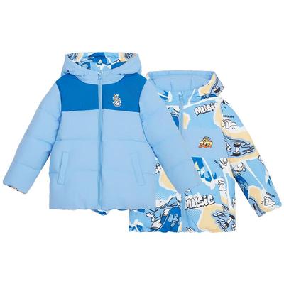 361°童装男童两面穿羽绒服