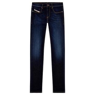 Diesel迪赛 D-STRUKT 男士修身小脚水洗长裤牛仔裤 A03558 009ZS