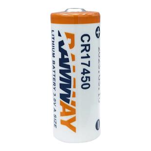 RAMWAY睿奕CR17450智能水表烟雾报警器罗盘方向仪传感器3V锂电池