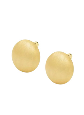 光面拉丝耳环轻奢手工高级感饰品