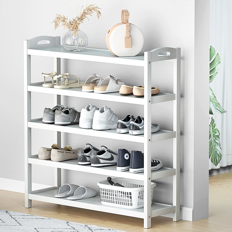 进门鞋架子宿舍小窄置物架家用门口鞋柜门后出租房用收纳楼道多层