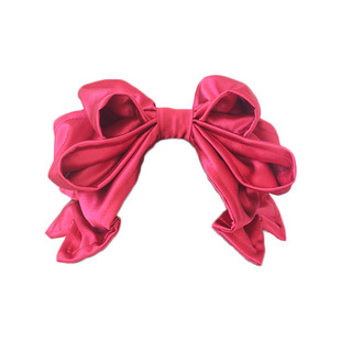 doll感洛丽塔发饰大蝴蝶结发箍KC古董人偶丝绒蛋糕缎面lolita头饰